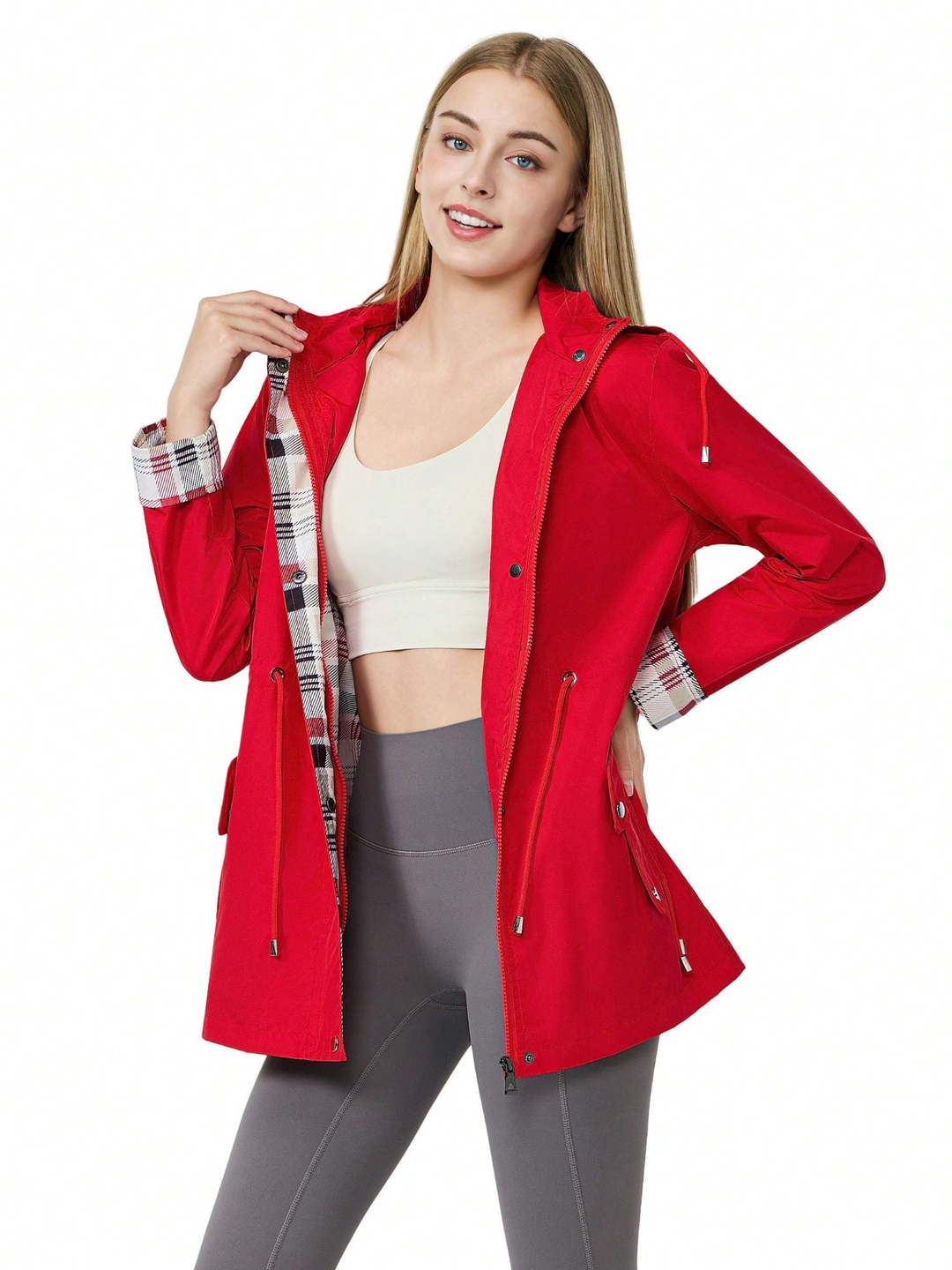 Charlie-quebec™ – Manteau Imperméable avec Visière