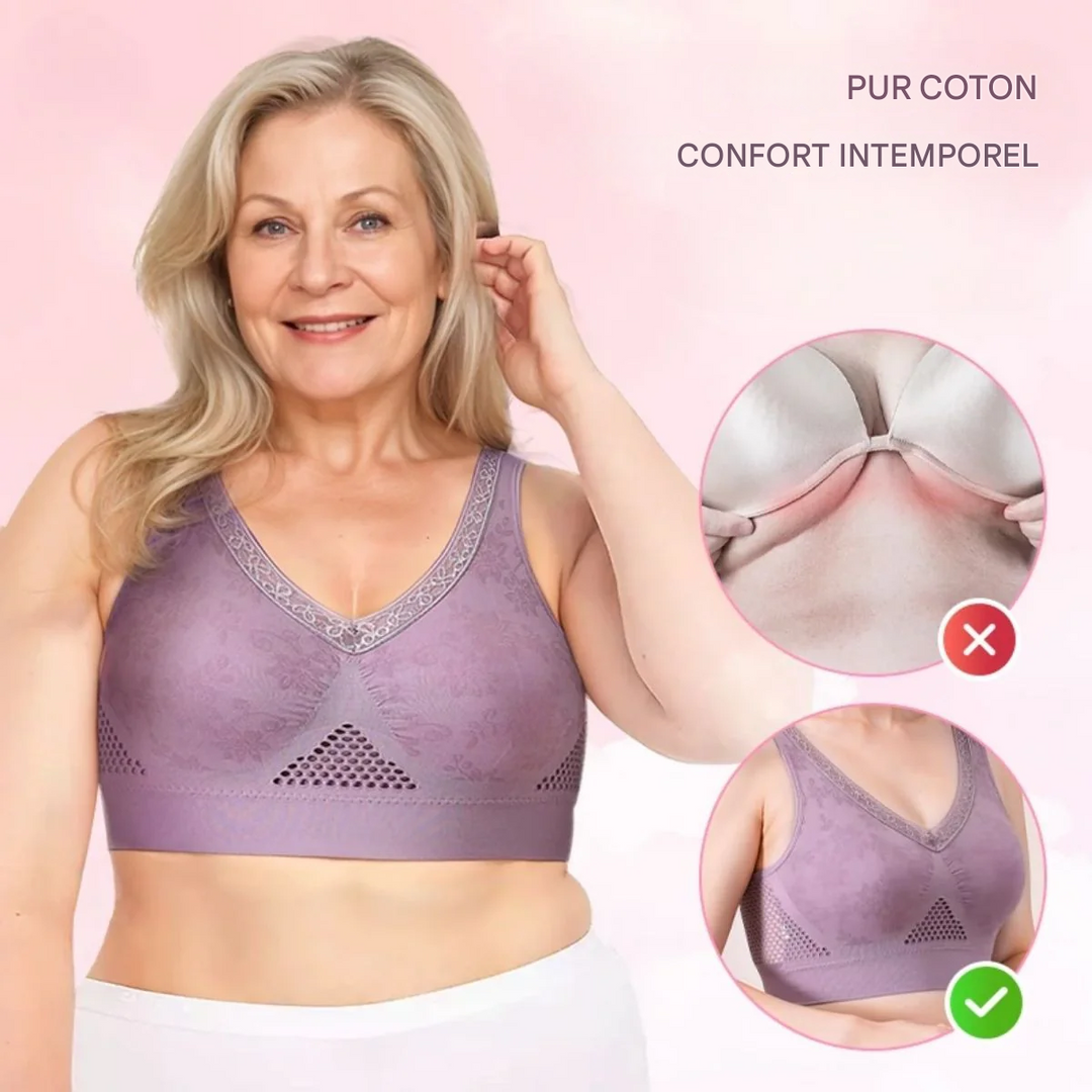 Charlie-quebec™ – Soutien-Gorge Sans Armature au Confort Naturel & Maintien Doux