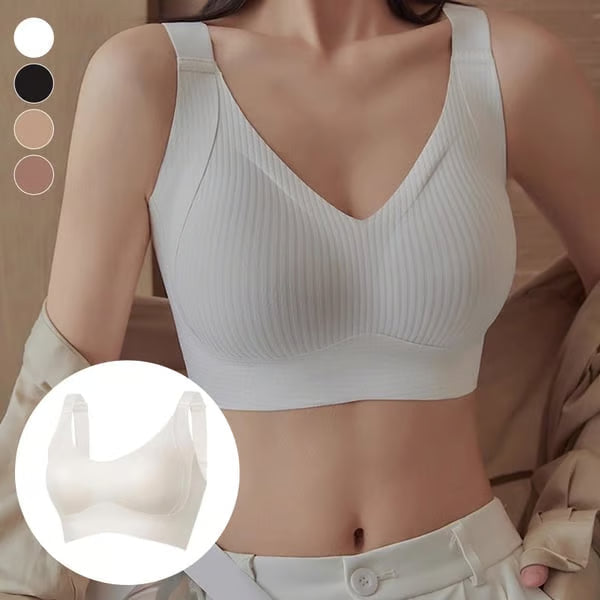 RibLift – Soutien-Gorge Push-Up Côtelé