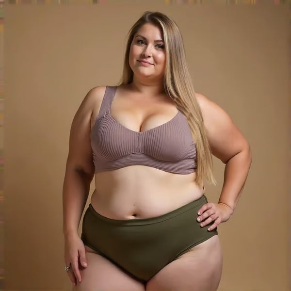 RibLift – Soutien-Gorge Push-Up Côtelé