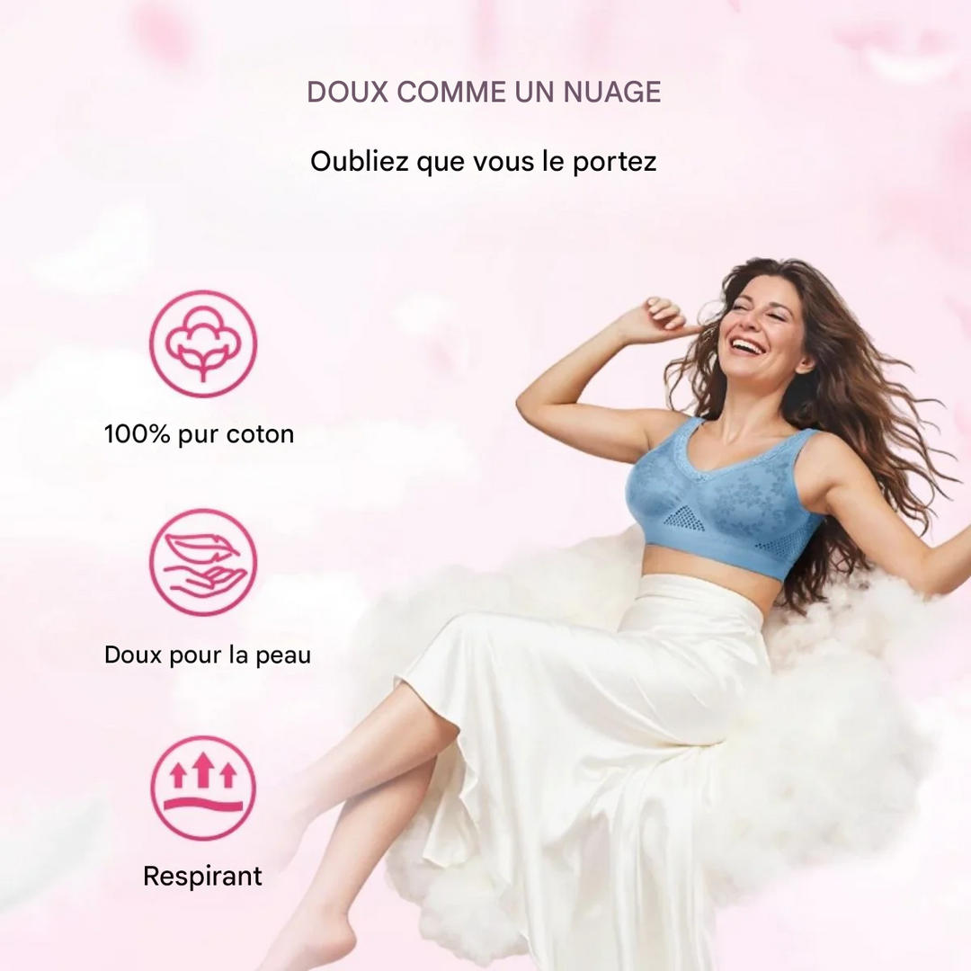 Charlie-quebec™ – Soutien-Gorge Sans Armature au Confort Naturel & Maintien Doux