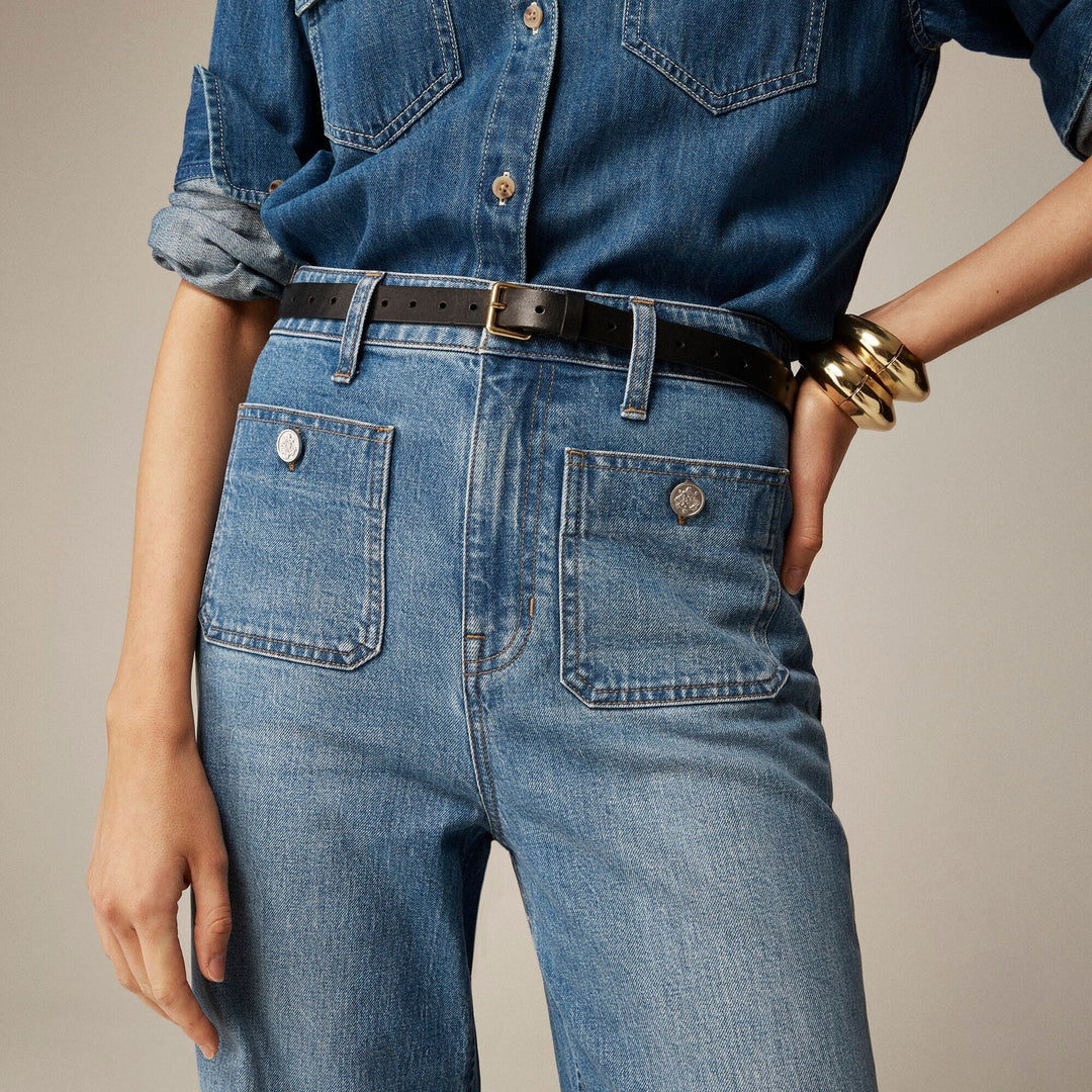 Pantalon Large Marinière – Style Chic