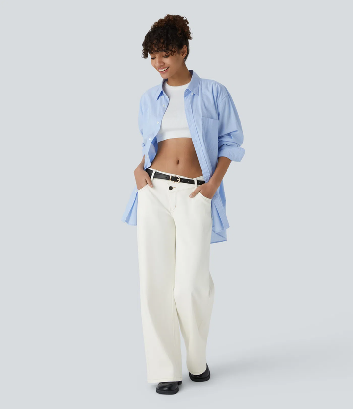 Jean Stretch Asymétrique – Coupe Moderne