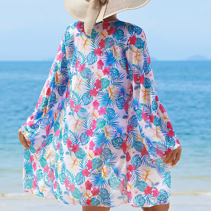 Charlie-quebec™ –  Maillot de bain 3 pièces imprimé multicolore pour femme