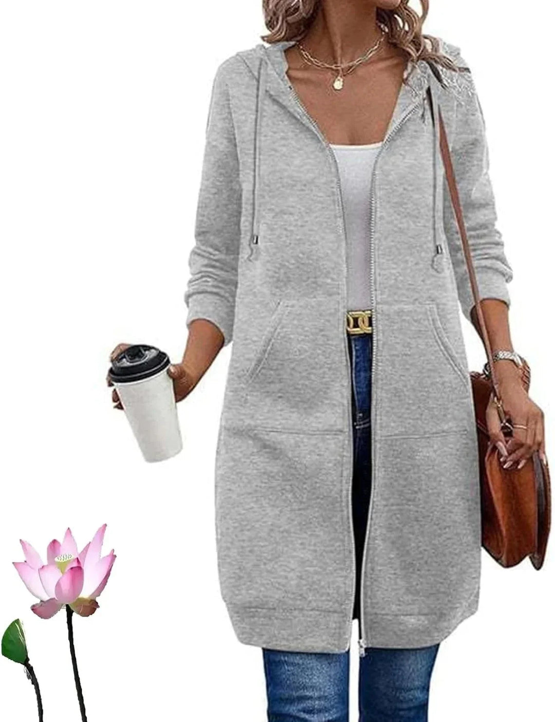 Charlie-quebec™ - Veste Casual à Capuche Élégante
