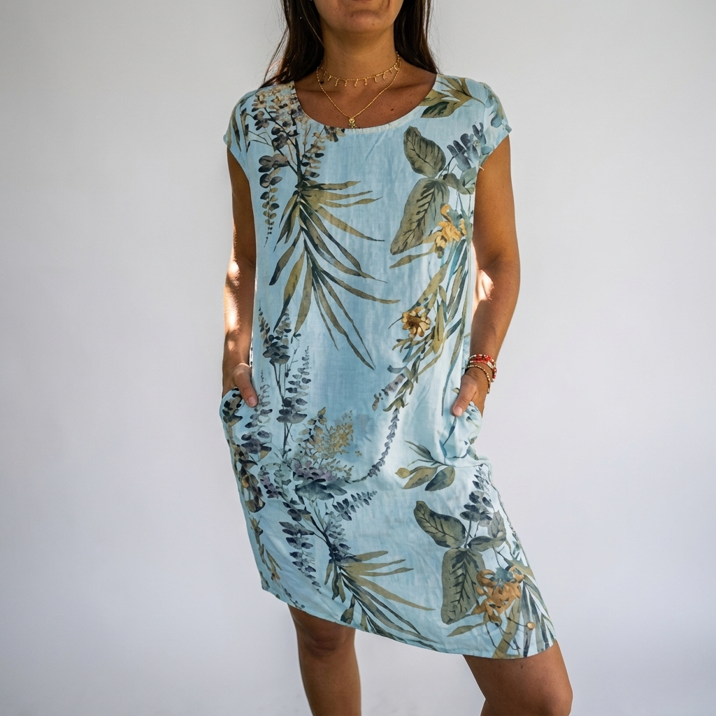 Camélia - Robe Élégance Naturelle