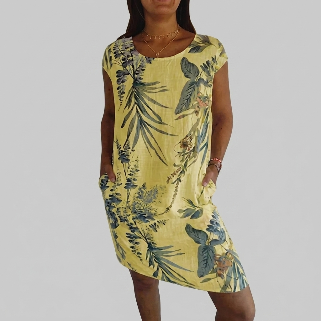 Camélia - Robe Élégance Naturelle