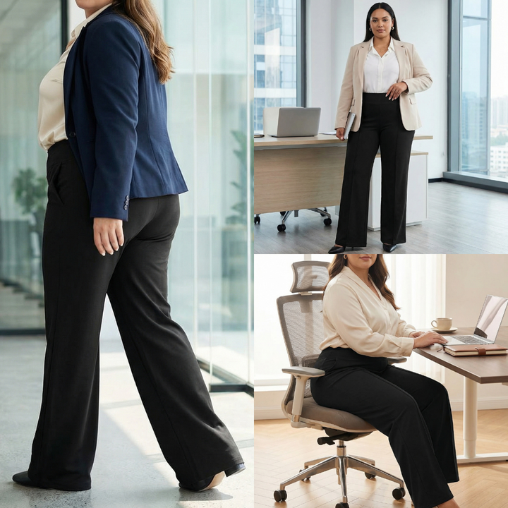 Charlie-quebec™ – Pantalon Fluide Coupe Large