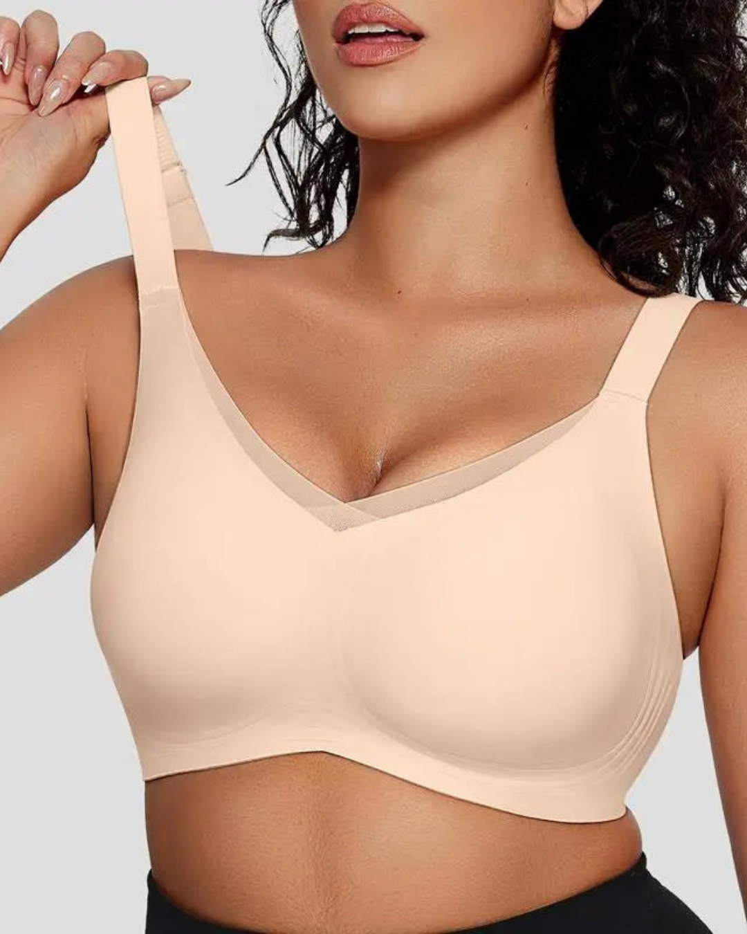 Charlie-quebec™ – Soutien-Gorge Confort Sans Armatures à Encolure V