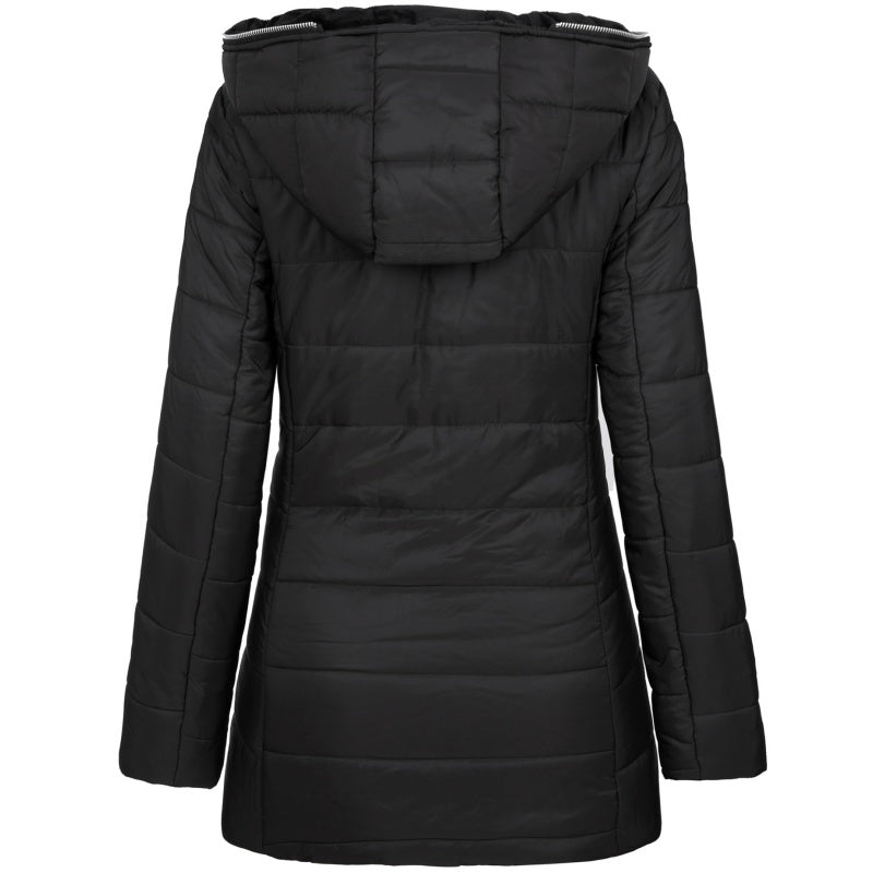 Charlie-quebec™ – Manteau Douillet à Capuche & Doublure Polaire
