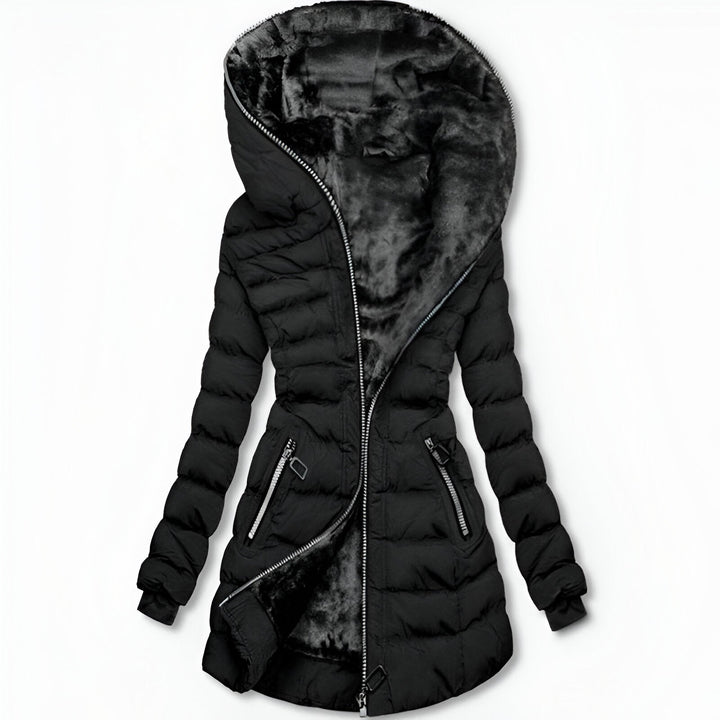 Charlie-quebec™ – Manteau Douillet à Capuche & Doublure Polaire